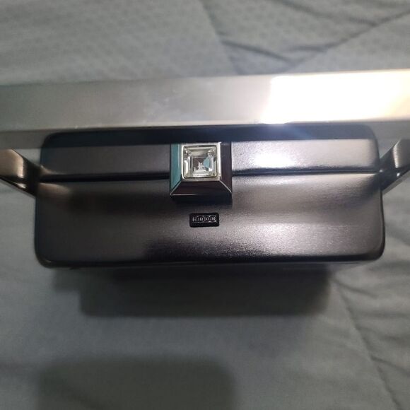 Rodo Small Metal Box Clutch - Picture 2 of 7